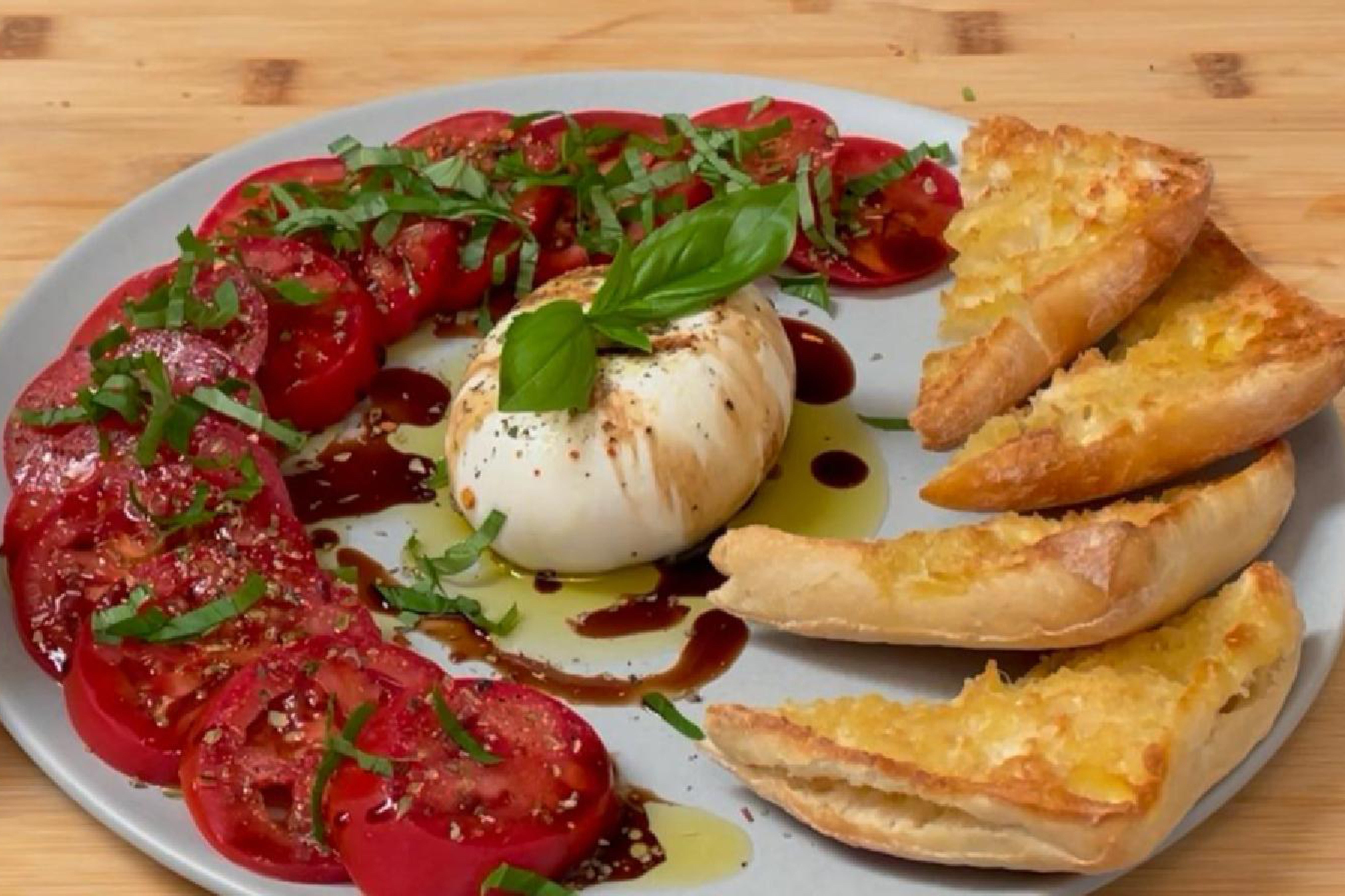 Burrata Bruschetta
 – Culinary Genie