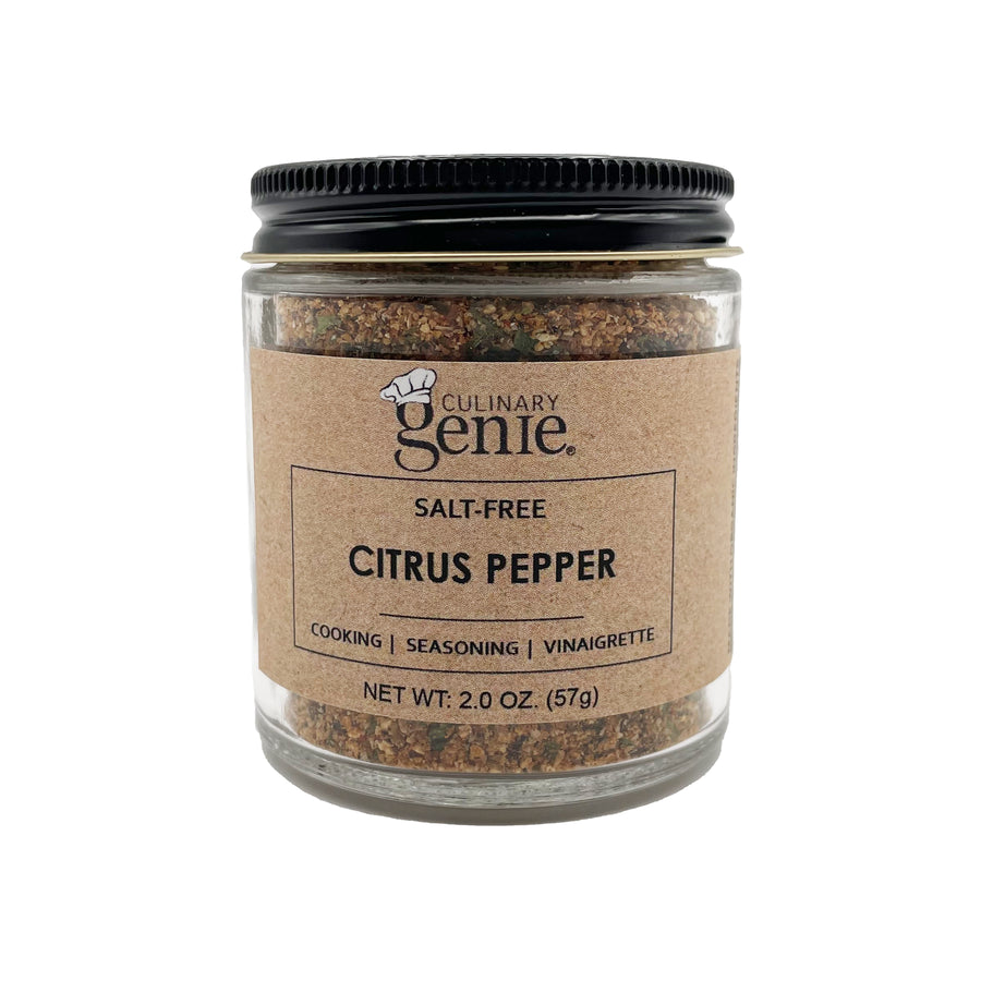 Culinary Genie Salt-Free Citrus Pepper Seasoning Blend Front View image