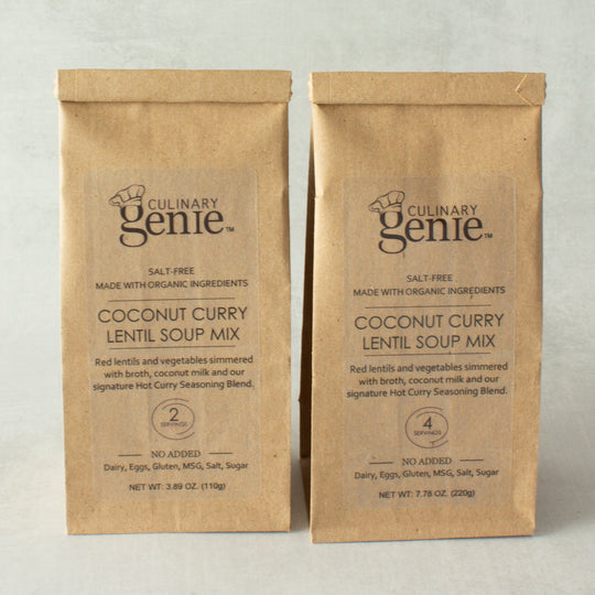 Culinary Genie Salt-Free Coconut Curry Lentil Soup Mix Front