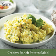 Culinary Genie Creamy Ranch Potato Salad recipe featuring Culinary Genie Salt-Free Garden Herbs Seasoning Blend.