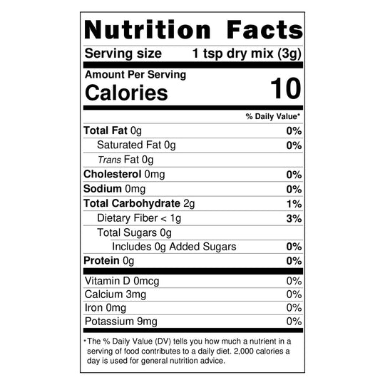 Culinary Genie Salt-Free Curry Dip Mix NFP