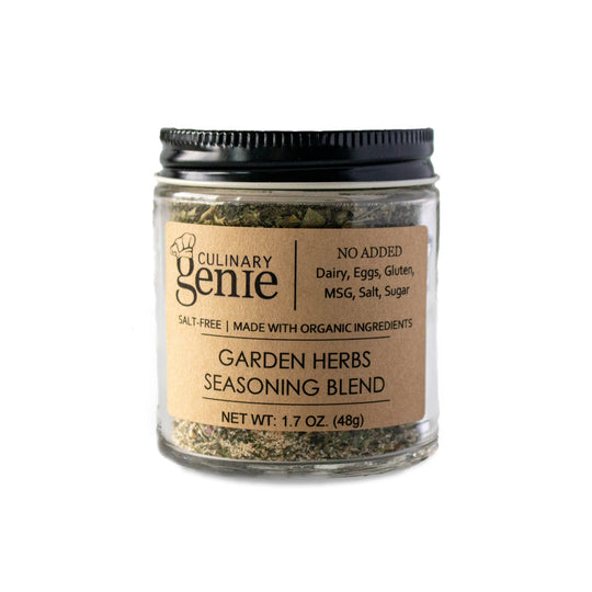 Salt-Free Organic Garden Herbs Seasoning Blend