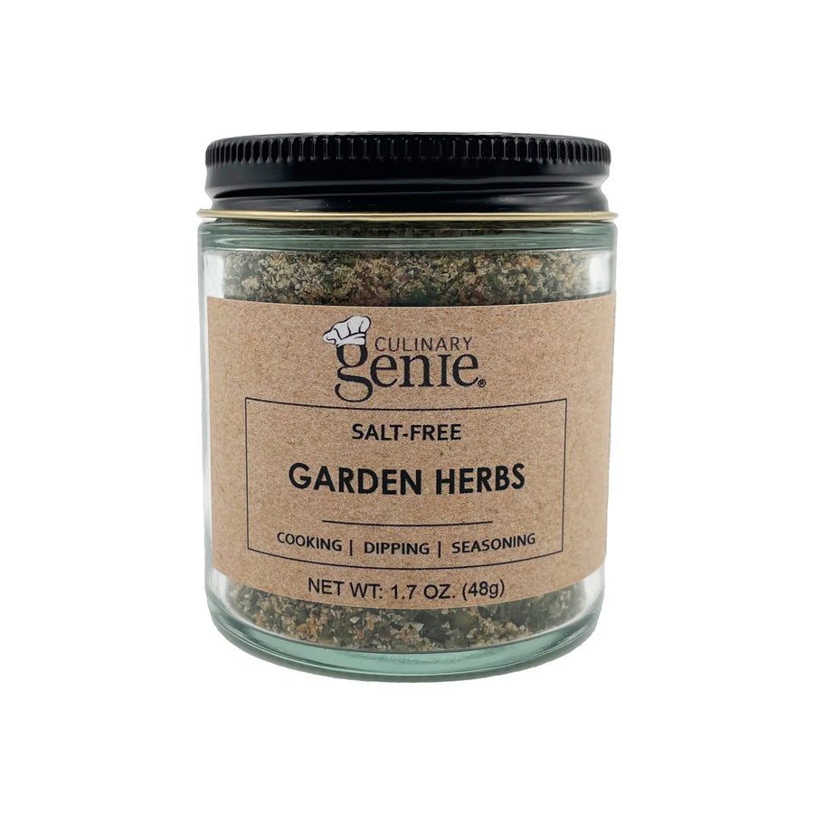 Culinary Genie Salt-Free Garden Herbs Seasoning Blend Front View Image