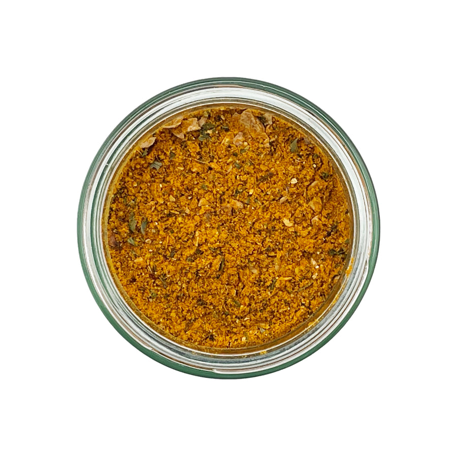Culinary Genie Salt-Free Hot Curry Seasoning Blend Top View Image