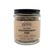 Culinary Genie Salt-Free Mediterranean Herb Seasoning Blend Front View Image