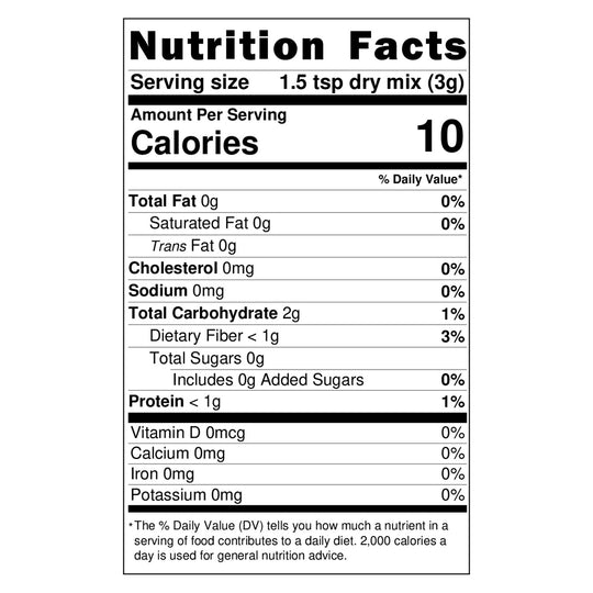 Culinary Genie Salt-Free Onion & Chive Dip Mix NFP