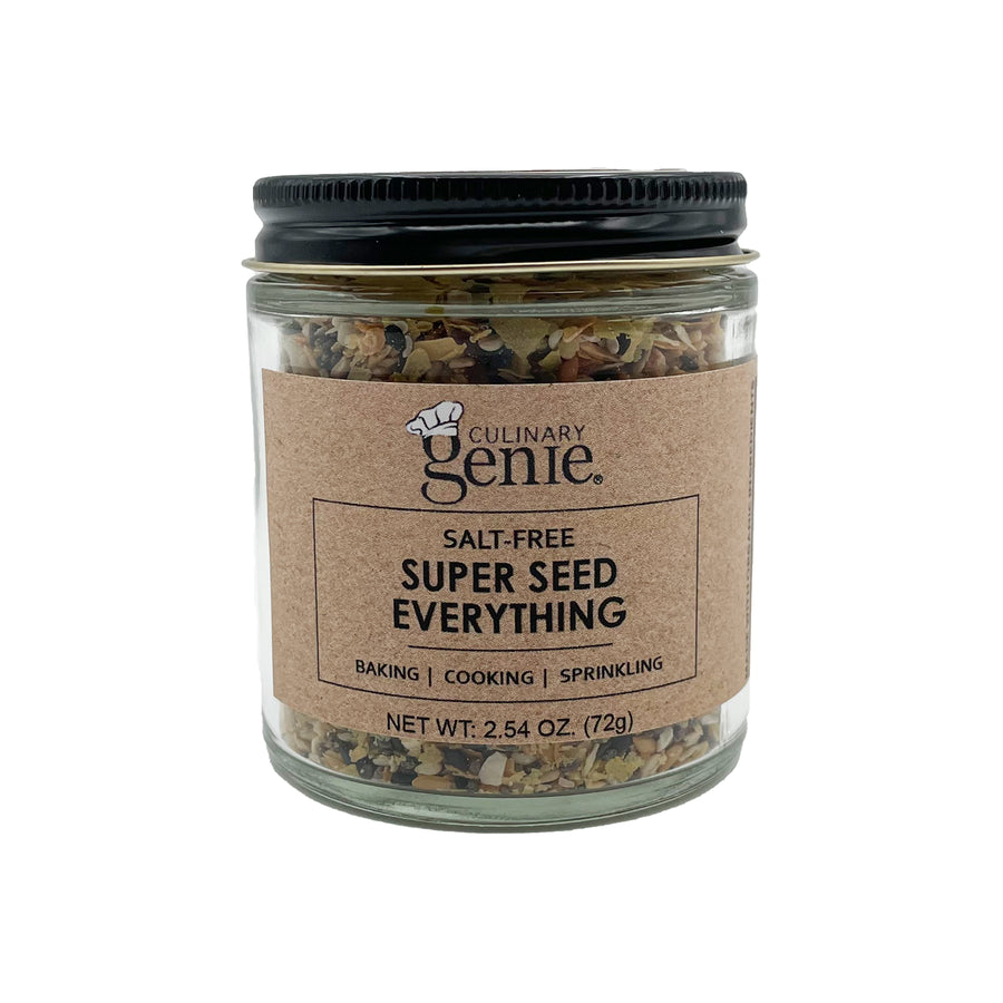 Culinary Genie Salt-Free Super Seed Everything Seasoning Blend Front View Image