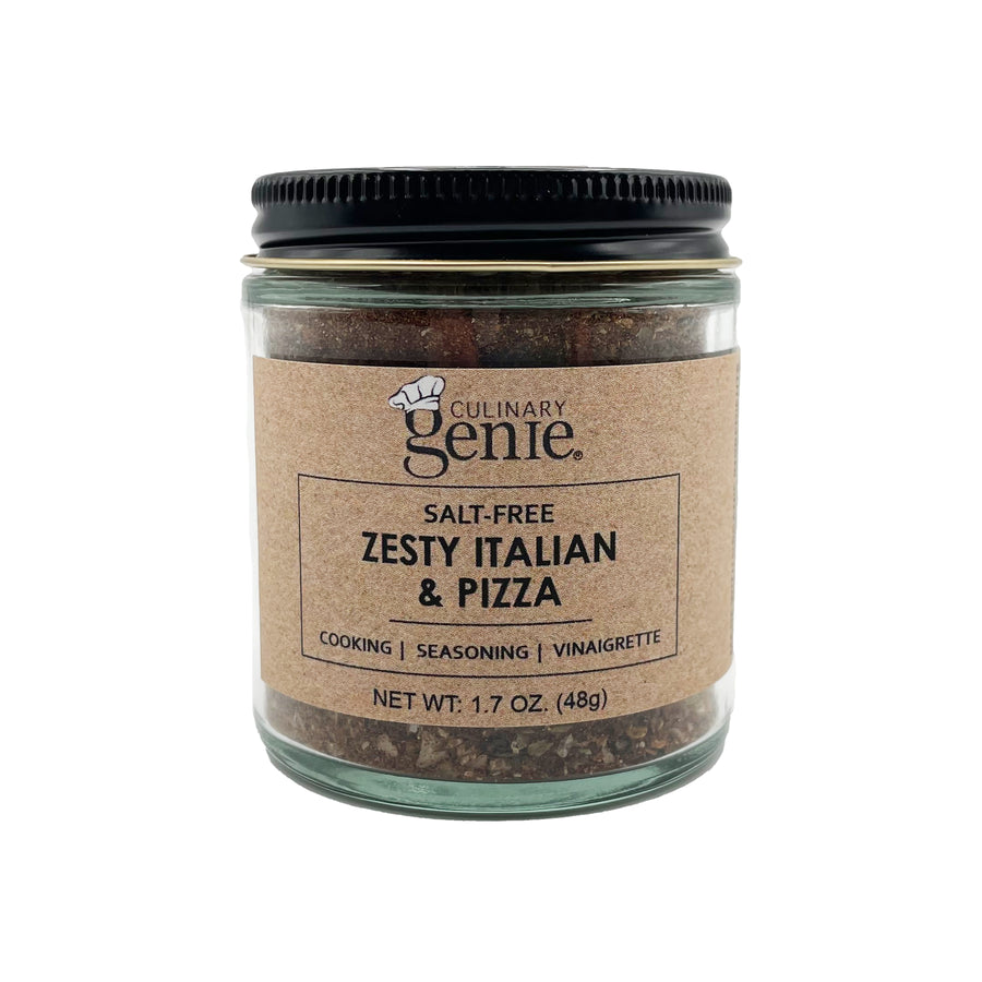 Culinary Genie Salt-Free Zesty Italian & Pizza Seasoning Blend Front View Image
