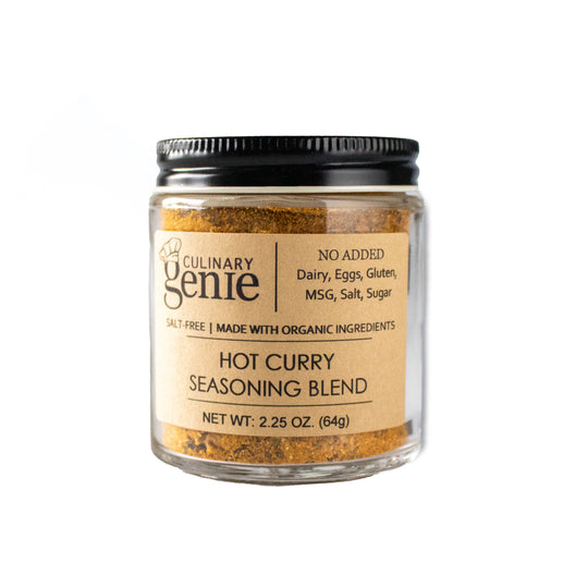 Salt-Free Organic Hot Curry Seasoning Blend
