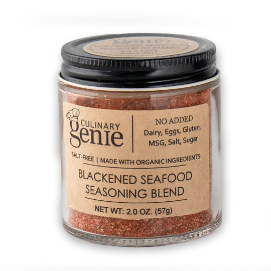 Salt-Free Organic Blackened Seafood Seasoning Blend