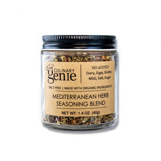 Salt-Free Organic Mediterranean Herb Seasoning Blend