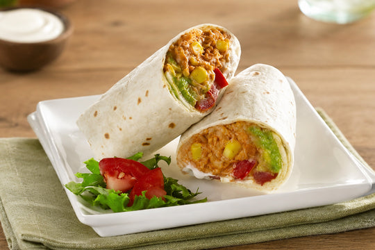 Bean, Rice & Cheese Burritos