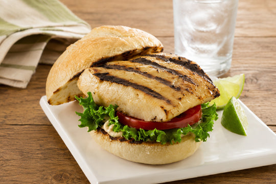 Grilled Mahi-Mahi Sandwiches with Cajun Tartar Sauce