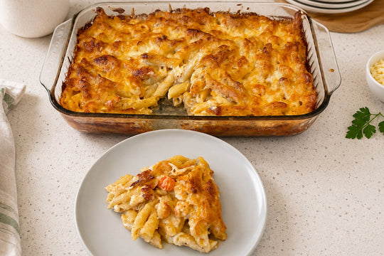 Smoked Lobster Mac & Cheese made with Culinary Genie Salt-Free Blackened Seasoning Blend