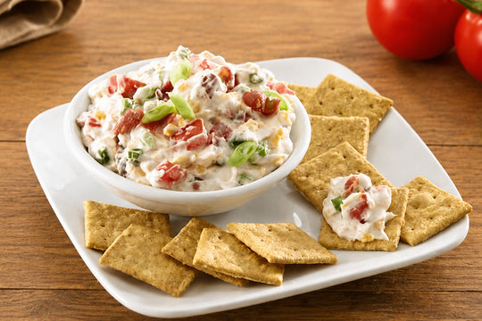 BLT Cheese Spread recipe using Culinary Genie Salt-Free Garlic and Herb Seasoning Blend.