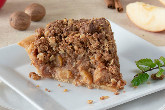 Dairy & Glute-Free Apple Crisp Pie