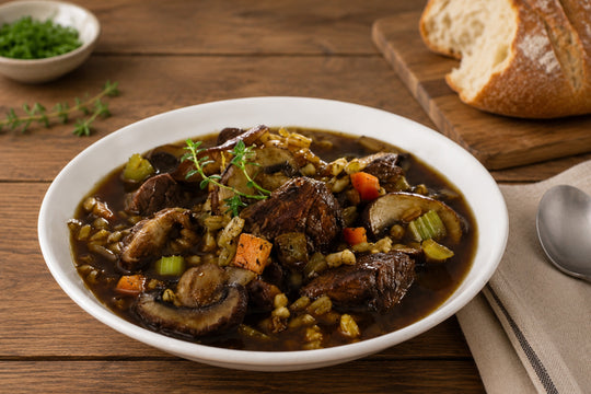 Beef and Barley Soup recipe using Culinary Genie Salt-Free Everyday Seasoning Blend