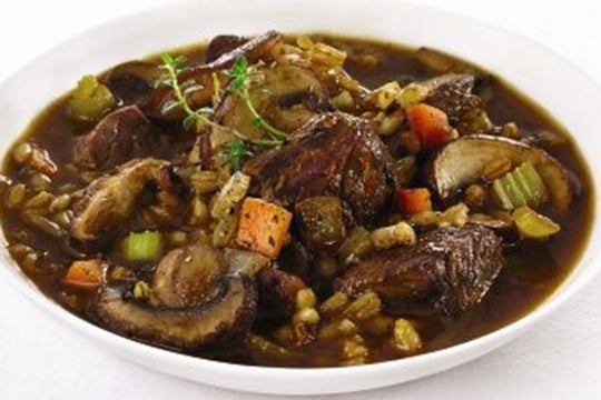 Culinary Genie Beef & Barley Soup recipe image