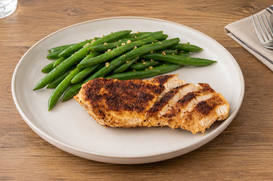 Blackened Chicken recipe using Culinary Genie Salt-Free Blackened Seasoning Blend