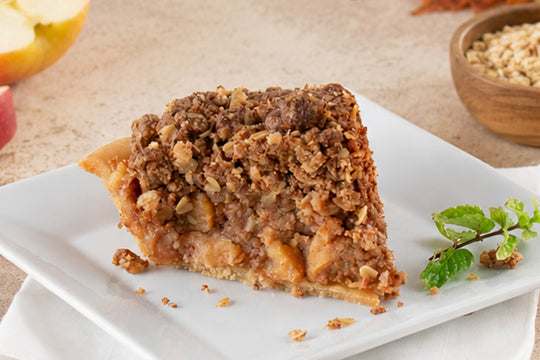 dairy and gluten-free apple crisp pie using culinary genie salt-free cinnamon and orange seasoning blend