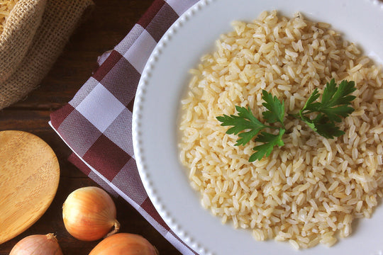 Culinary Genie Garlic and Herb Brown Rice recipe image