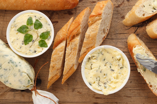 Garlic and Herb Butter recipe using Culinary Genie Salt-Free Garlic and Herb Seasoning Blend
