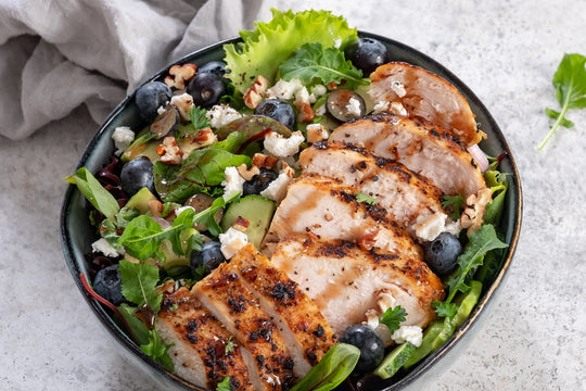 Grilled Chicken Salad with Citrus Pepper Vinaigrette
