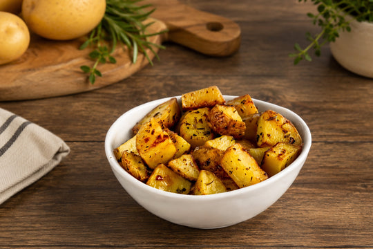 Mediterranean Herb Roasted Potatoes recipe using Culinary Genie Salt-Free Mediterranean Herb Seasoning Blend