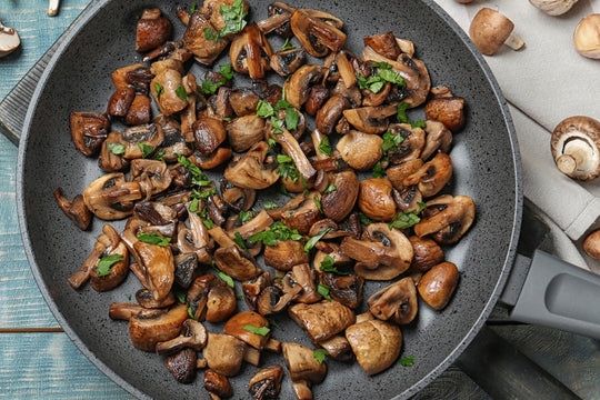 Sautéed Ranch Mushrooms