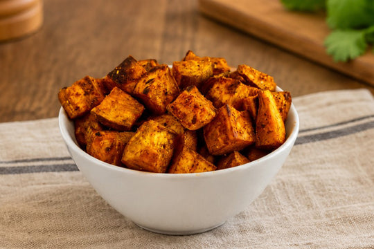 Image of Sazón Sweet Potatoes recipe using Culinary Genie Salt-Free Sazón Seasoning Blend
