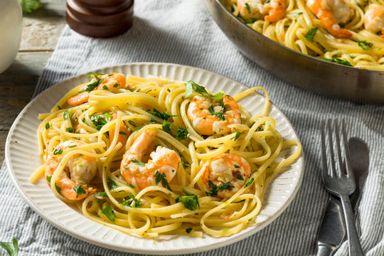 Shrimp Scampi Linguine