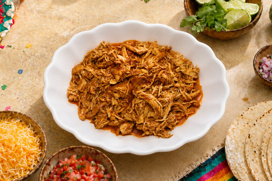 Slow Cooker Taco Chicken recipe using Culinary Genie Salt-Free Taco Seasoning Blend