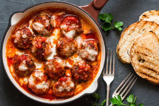 Zesty Italian Meatballs in Sauce