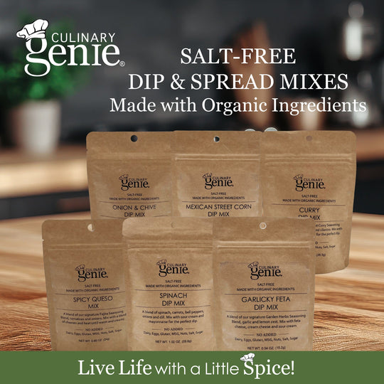 Culinary Genie Salt-Free Dip & Spread Mixes Image