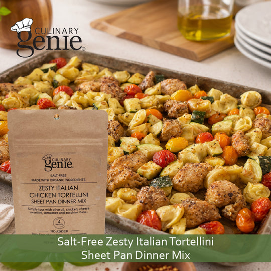 Salt-Free Zesty Italian Chicken Tortellini Sheet Pan Dinner Mix | Serves 4