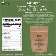 Salt-Free Umami Ginger Salmon Sheet Pan Dinner Mix | Serves 4