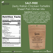 Salt-Free Zesty Italian Chicken Tortellini Sheet Pan Dinner Mix | Serves 4