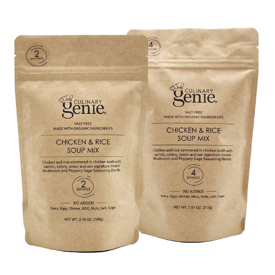 Culinary Genie Chicken & Rice Soup Mix Front Package Image