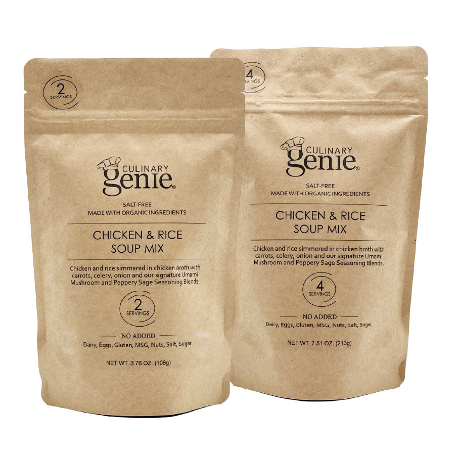 Culinary Genie Chicken & Rice Soup Mix Front Package Image