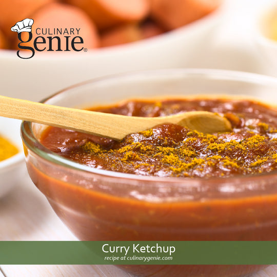 Curry Ketchup recipe using Culinary Genie Salt-Free Hot Curry Seasoning Blend