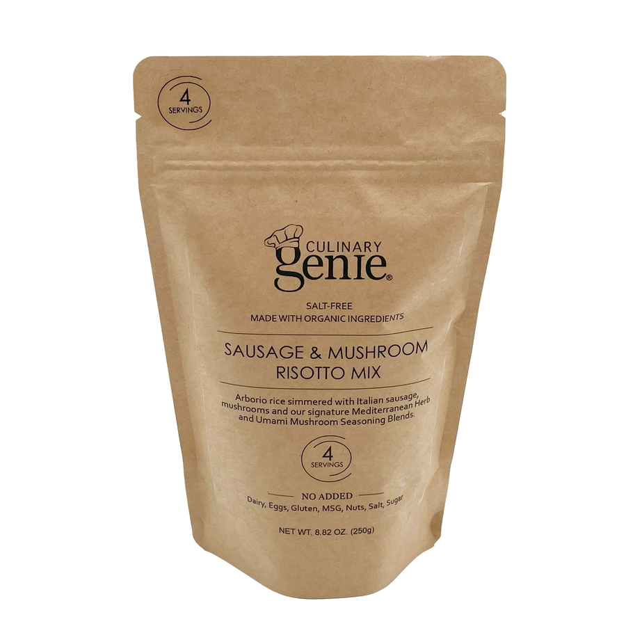 Salt-Free Sausage & Mushroom Risotto Mix | Serves 4