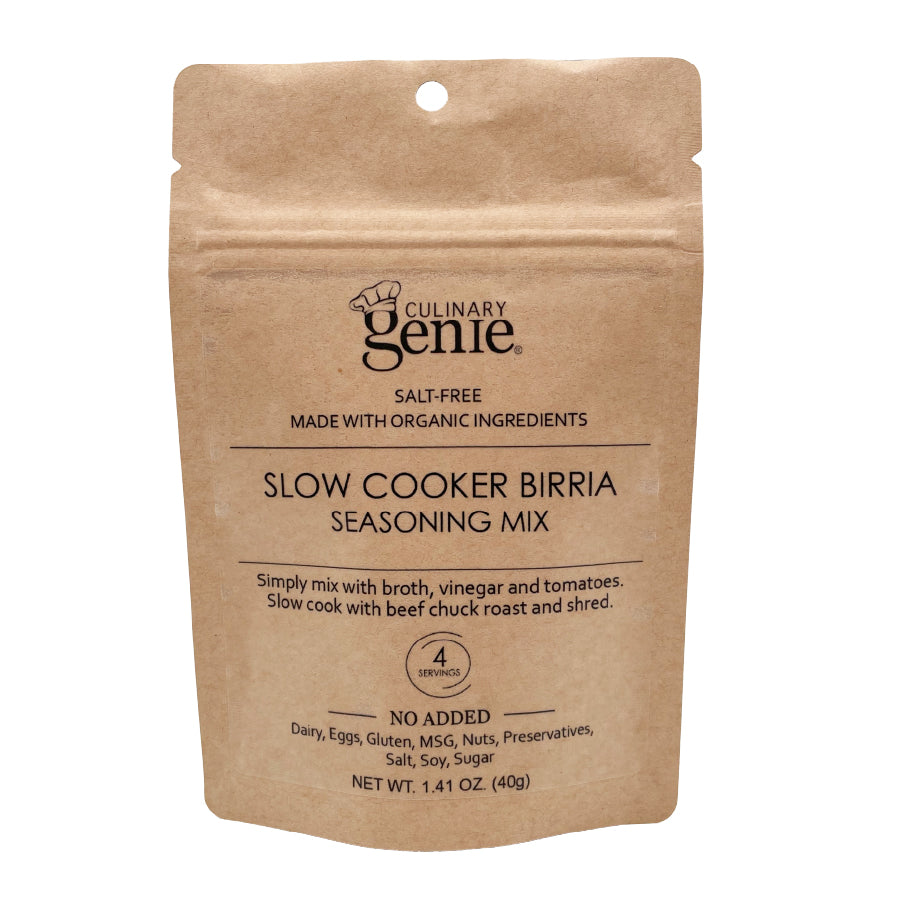 Salt-Free Slow Cooker Birria Seasoning Mix | Serves 4