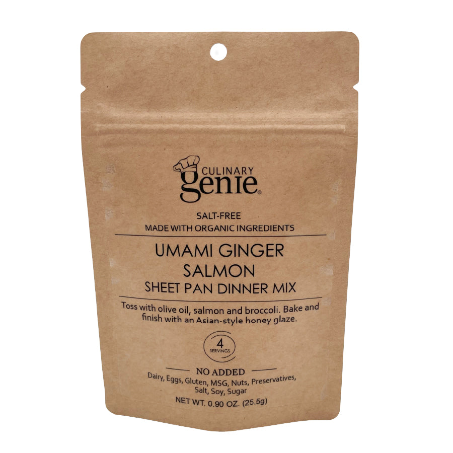 Salt-Free Umami Ginger Salmon Sheet Pan Dinner Mix | Serves 4