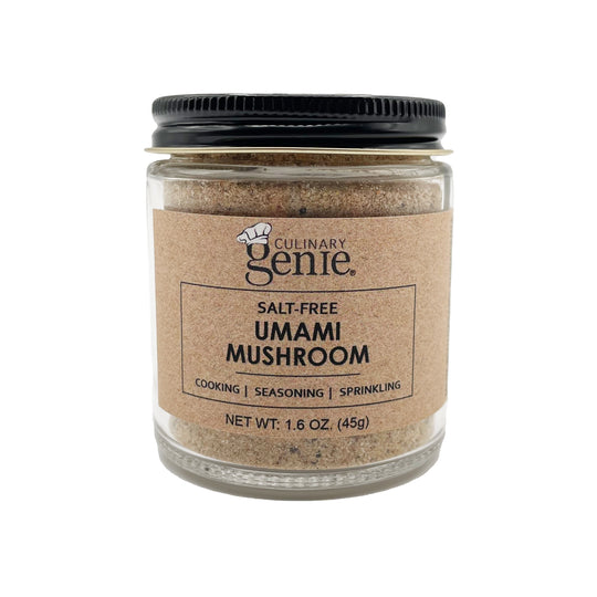 Culinary Genie Salt-Free Umami Mushroom Seasoning Blend Front View Image