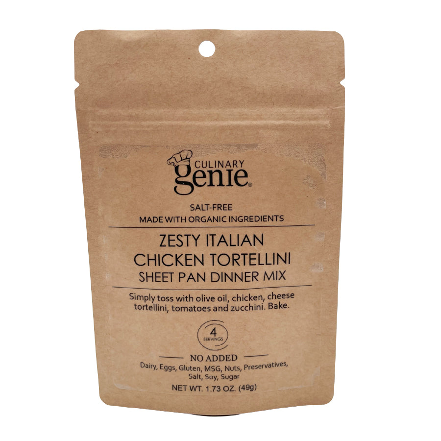Salt-Free Zesty Italian Chicken Tortellini Sheet Pan Dinner Mix | Serves 4