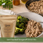 Salt-Free Beef Stroganoff Mix | Serves 4