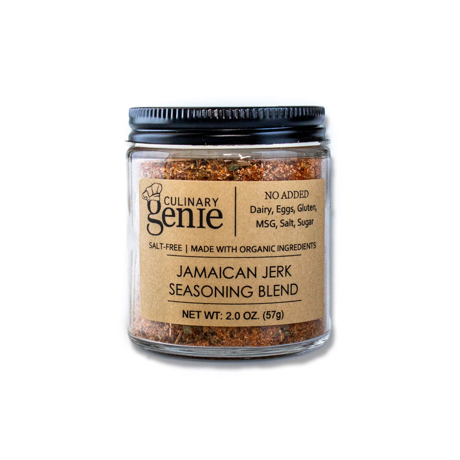Jerk Seasoning, Salt-Free, 4 oz